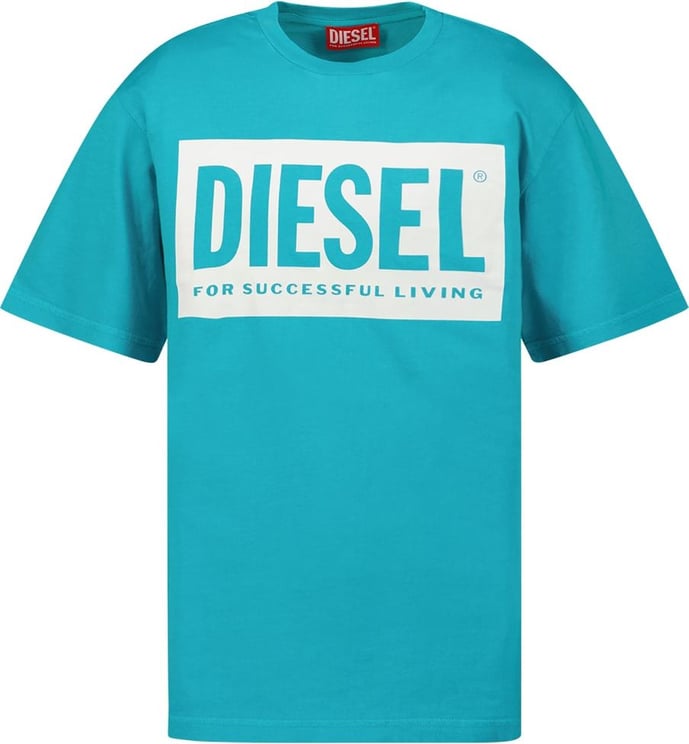 Diesel Diesel J01338 KYAV0 kinder t-shirt blauw Blauw