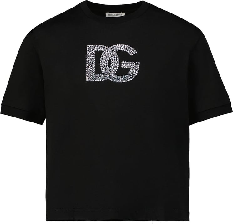 Dolce & Gabbana Dolce & Gabbana L5JTLK G7KU8 kinder t-shirt zwart Zwart