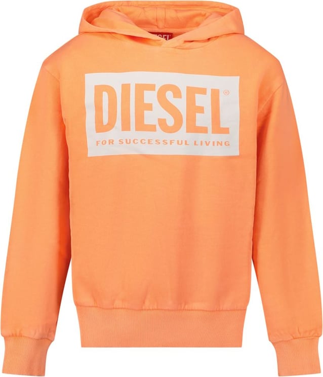 Diesel Diesel J01339 KYAVZ kindertrui oranje Oranje