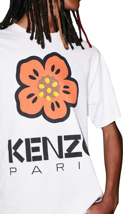 Kenzo T-shirts and Polos White White Wit