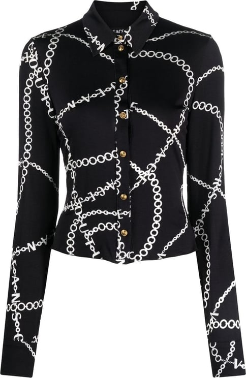 Versace Jeans Couture Versace Jeans Couture Shirts Black Zwart
