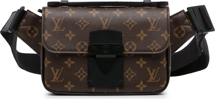 Louis Vuitton Monogram S Lock Sling Bruin