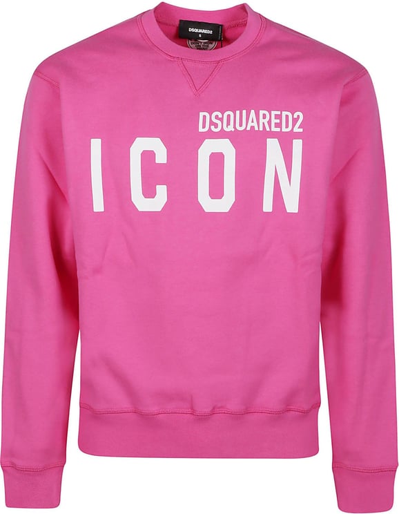 Dsquared2 Icon Logo Sweatshirt Pink & Purple Roze