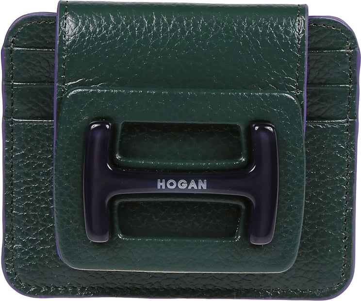 HOGAN H-bag Credit Card Holder Green Groen