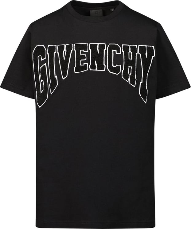 Givenchy Givenchy H25452 kinder t-shirt zwart Zwart