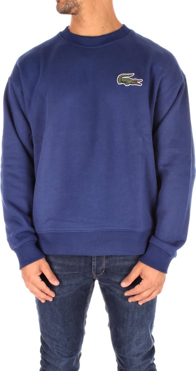 Lacoste Live Sweaters Blue Blauw