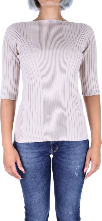 Calvin Klein Sweaters Cream White Wit
