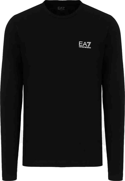 EA7 Armani Ea7 Heren T-shirt Zwart 8NPT55-PJM5Z/1200 Zwart