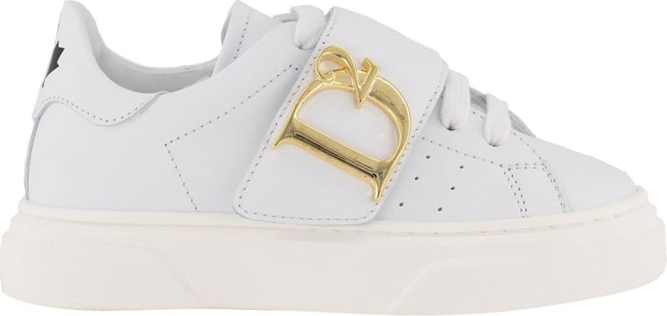 Dsquared2 Dsquared2 73688 kindersneakers wit Wit