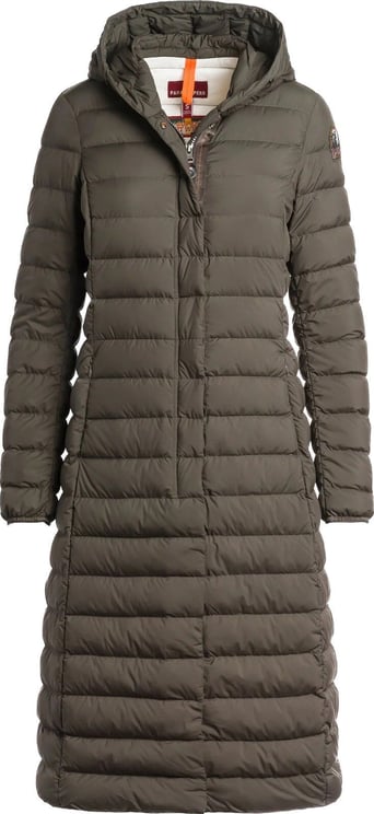Parajumpers Omega woman hooded down coat Bruin