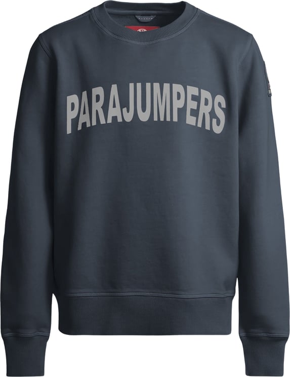 Parajumpers Caleb Graphic Fleece Sweater Blauw