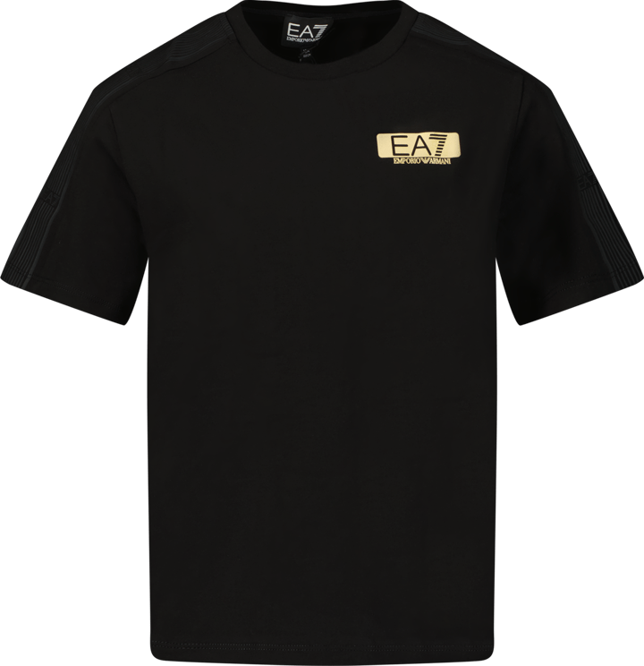 EA7 EA7 BJ02Z 6RBT56 kinder t-shirt zwart Zwart