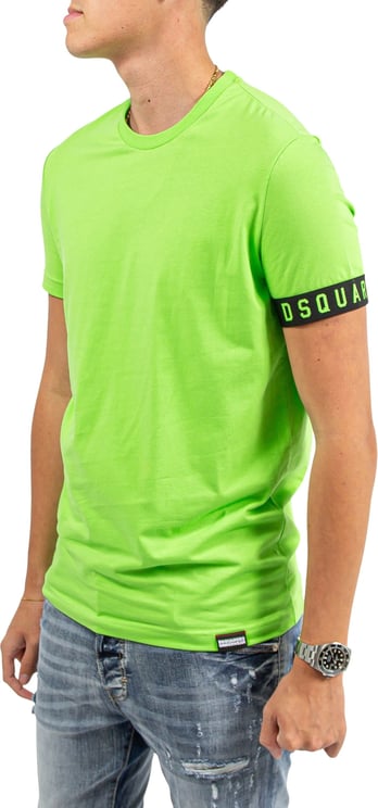 Dsquared2 Round Neck T-Shirt Groen