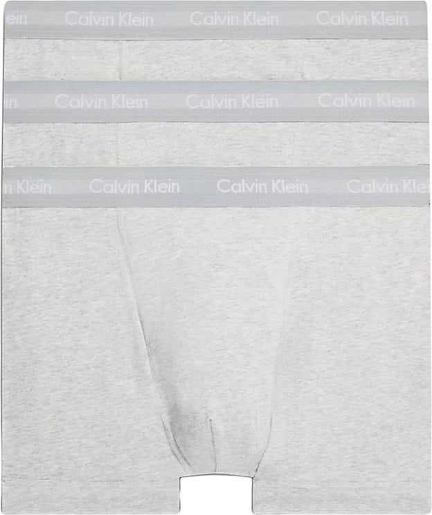 Calvin Klein 3 Pack Trunk Boxer Set Grijs