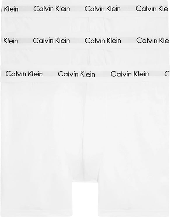 Calvin Klein 3 Pack Brief Boxer Set Lang Wit