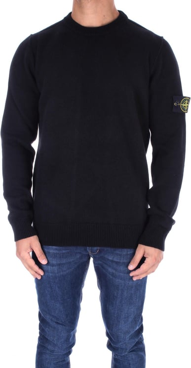 Stone Island Sweaters Black Zwart