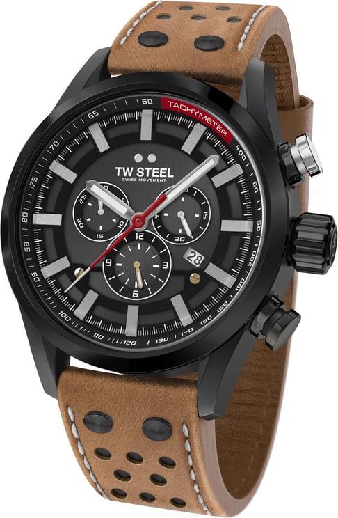 TW Steel SVS209 Fast Lane Limited Edition heren horloge 48 mm Grijs