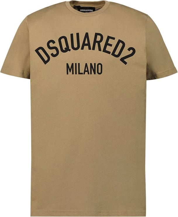 Dsquared2 Relax Maglietta T-Shirt Beige