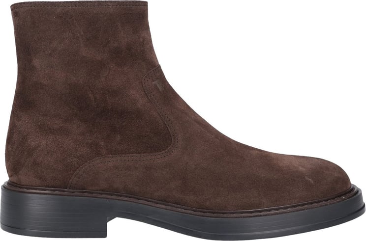Tod's Ankle Boots Mk Suede Hobbit Bruin
