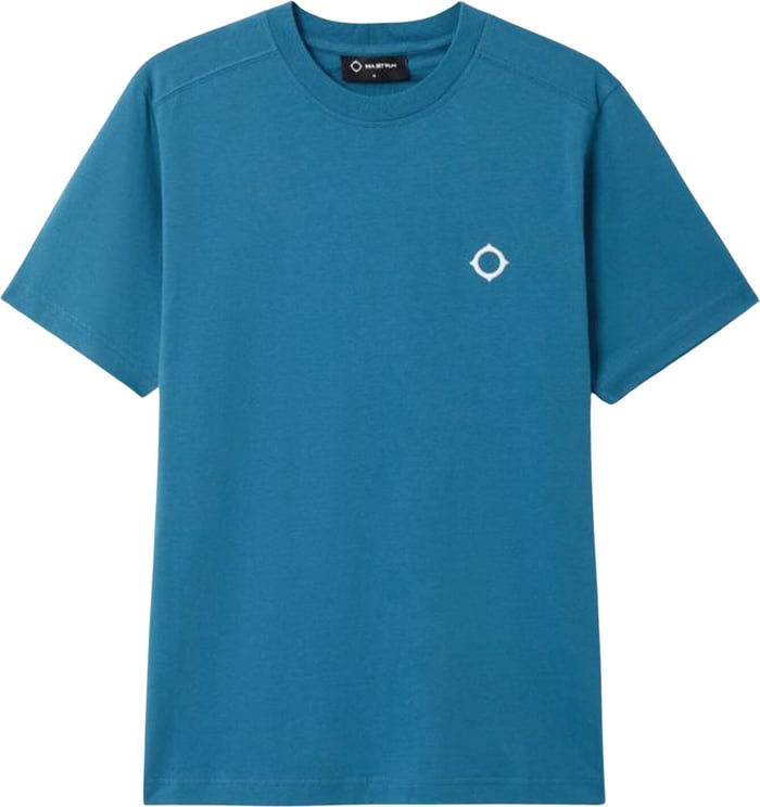 Ma.Strum Icon T-Shirt Blauw Blauw