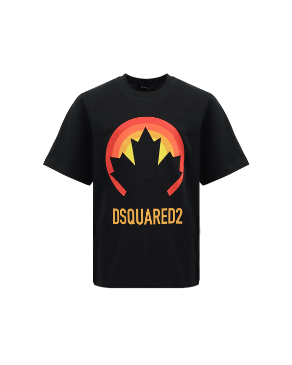 Dsquared2 T-shirts And Polos Black Zwart