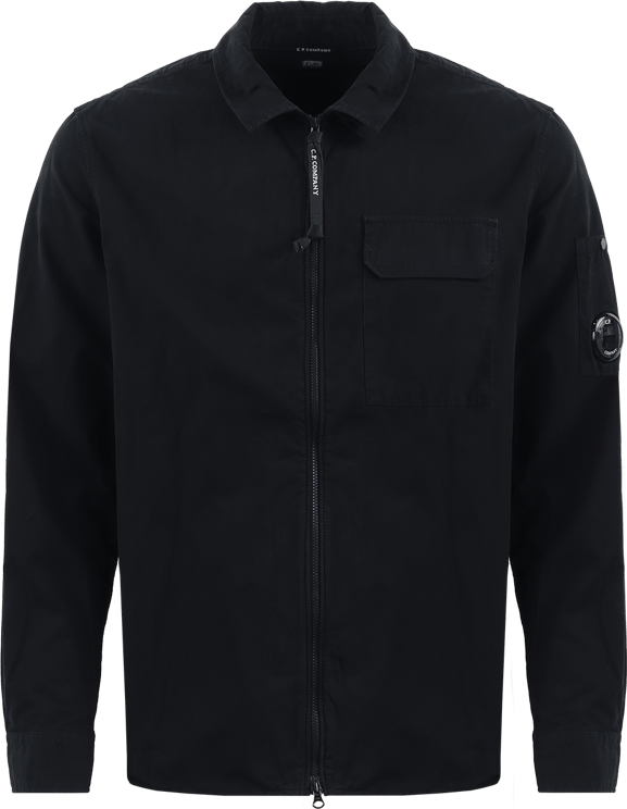 CP Company Shirts - Long Sleeve Zwart