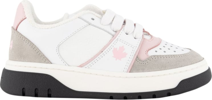 Dsquared2 Dsquared2 75658 kindersneakers wit/roze Wit