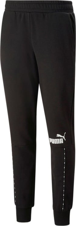 Puma Pants Track Suit Block X Tape 675172.01 Zwart