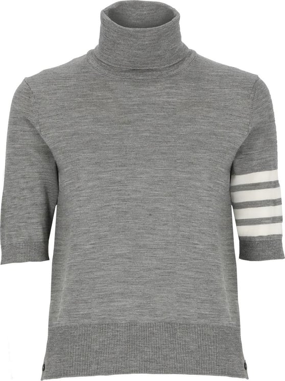 Thom Browne Sweaters Grey Grey Zwart