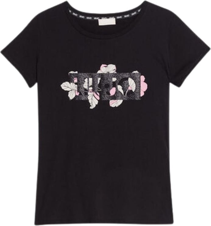 Liu Jo T-shirt Donna con stampa floreale con logo Divers