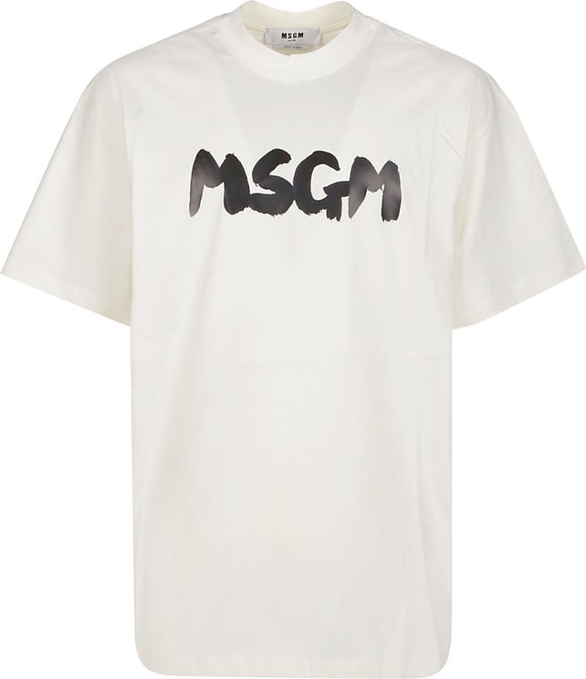 MSGM T-shirt White Wit