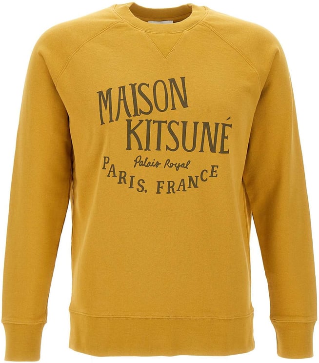 Maison Kitsuné Maison Kitsune' Sweaters Yellow Geel