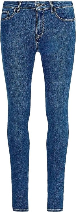 Tommy Hilfiger Jeans Donna WW29773 skinny fit in tessuto stretch Blauw