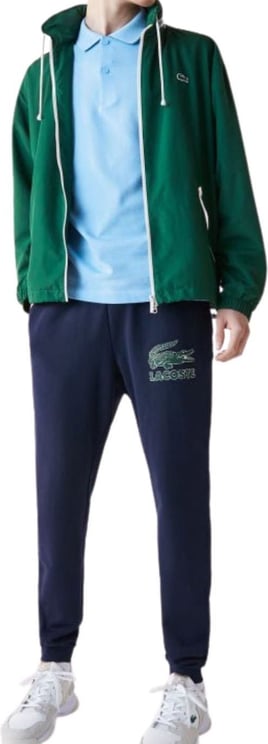 Lacoste Pantalone Uomo in tuta con maxi-logo Blauw