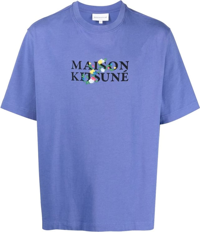 Maison Kitsuné MAISON KITSUNE' T-shirts and Polos Purple Paars