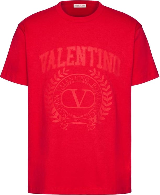 Valentino Garavani T-shirts and Polos Red Red Rood