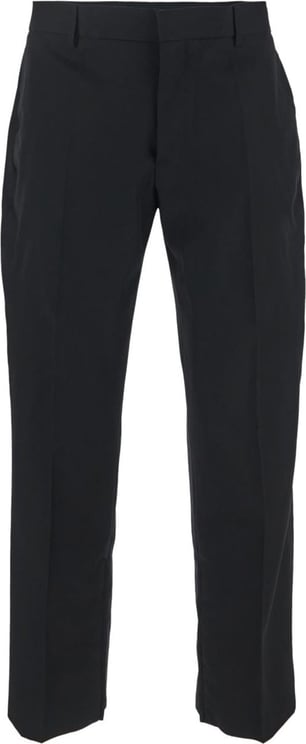 OFF-WHITE OW Embroidered Trousers Zwart