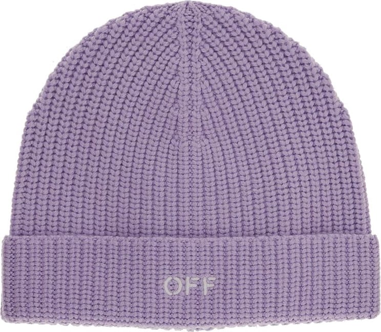OFF-WHITE Off Classic Beanie Paars