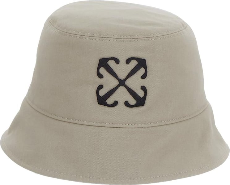 OFF-WHITE Drill Arrow Reversible Bucket Hat Beige