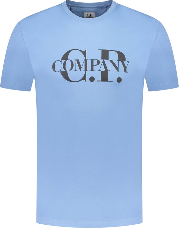 CP Company C.p. Company T-shirt Blauw Blauw