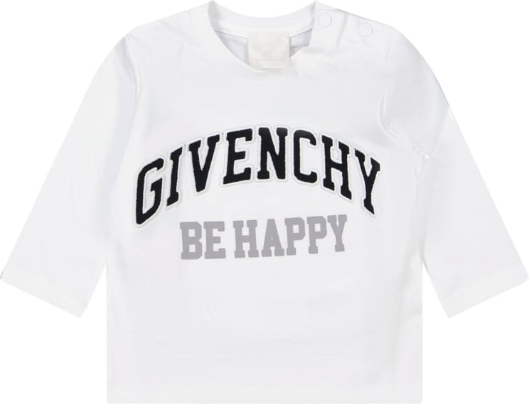 Givenchy Givenchy H05272 baby t-shirt wit Wit