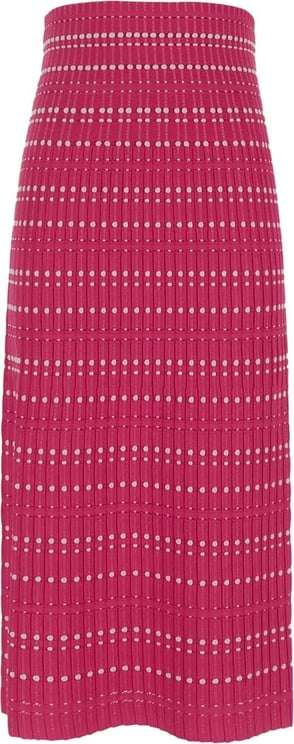 Alexander McQueen Knit Skirt Roze