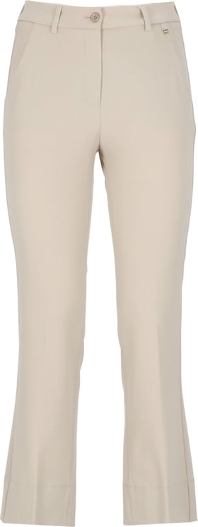 Herno Trousers Ivory Ivory Wit