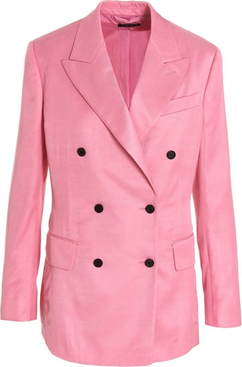 Tom Ford Tom Ford Double-Breasted Blazer Roze