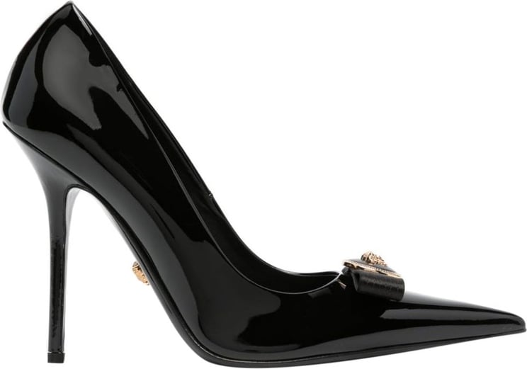 Versace With Heel Black Zwart
