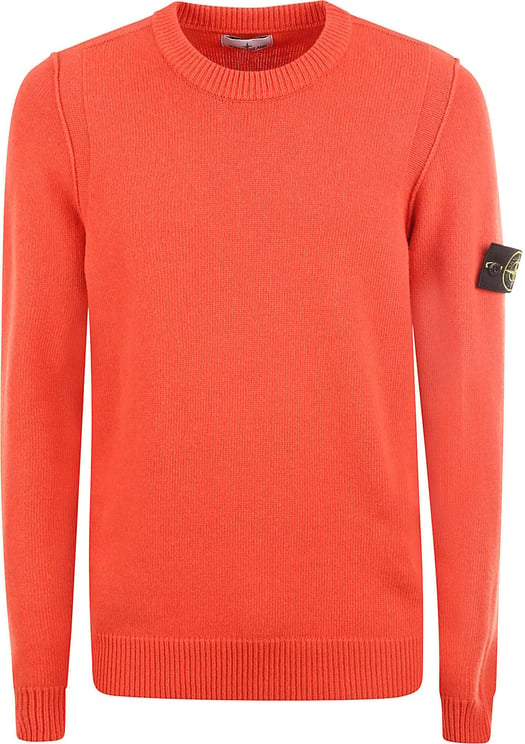 Stone Island Sweaters Orange Oranje