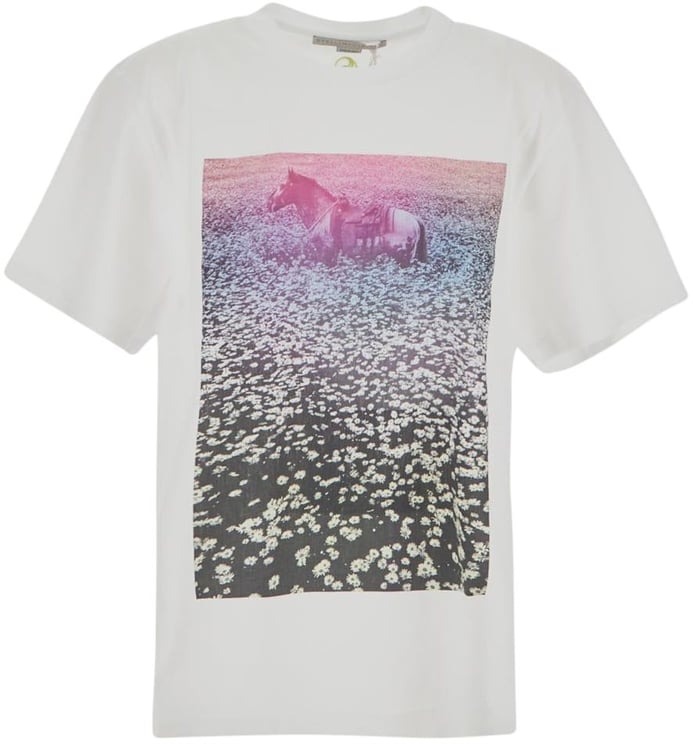 Stella McCartney Printed T-Shirt Wit