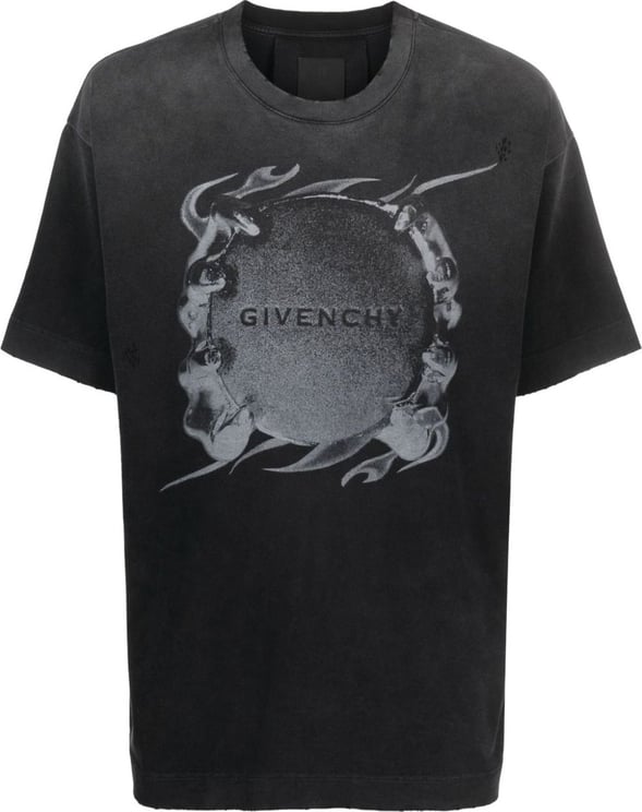 Givenchy T-shirts and Polos Black Black Zwart