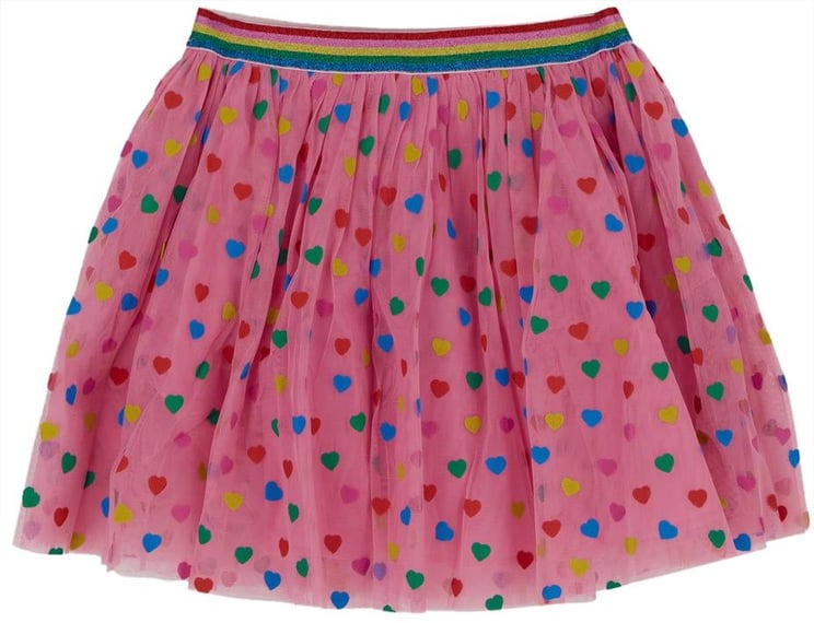 Stella McCartney Hearts Skirt Roze