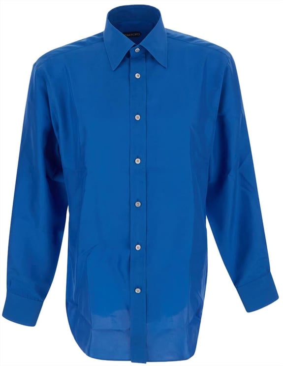 Tom Ford Classic Shirt Blauw
